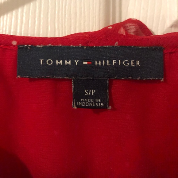 Tommy Hilfiger Red Blouse - Picture 2 of 6